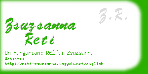 zsuzsanna reti business card